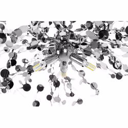 Lampa wisząca MONETE SINGLE - chrom