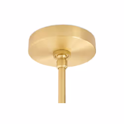 Lampa wisząca PLANETARIO 15 GOLD - złoty/klosze szronione