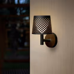 Lampa ogrodowa GRETA SOLAR NEGRO 5in1 czarna - LED