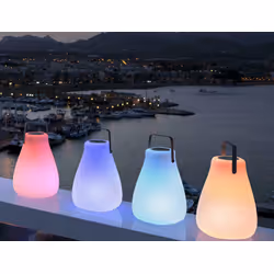 Lampa przenośna KURBY 38 Battery Solar Smartech - biały