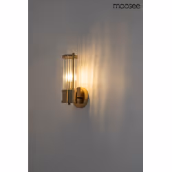 Lampa ścienna PILAR - złoty