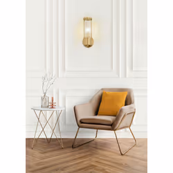 Lampa ścienna PILAR - złoty