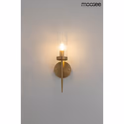 Lampa ścienna TORCH - złoty