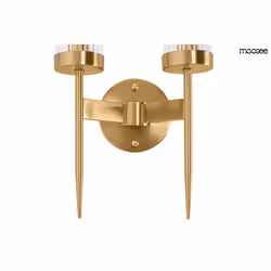 Lampa ścienna TORCH TWIN - złoty