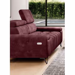 Sofa z wysuwanym siedziskiem PALLADIO 3E