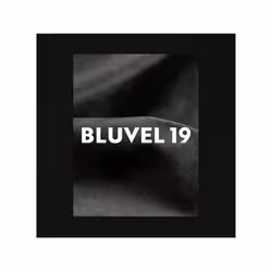 Krzesło tapicerowane welurowe IVO Velvet - czarny Bluvel 19
