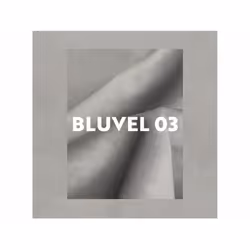 Krzesło tapicerowane welurowe TOM Velvet - jasny szary Bluvel 03