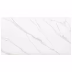 Stół RION 160x90 - biały marmur/czarny