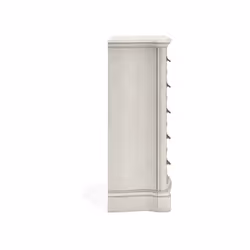 Komoda wysoka z szufladami ARLENDYNE B980-46 - antyczny biały
