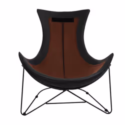 Fotel OTILIA STAND VELVET - czarny