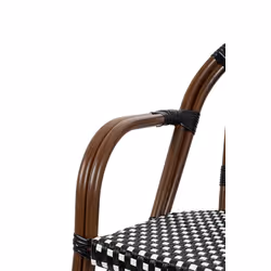 Krzesło CAFE PARIS - brązowy