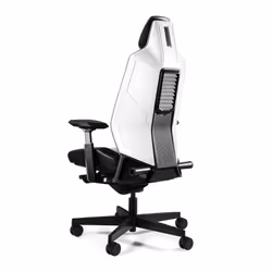 Fotel biurowy RONIN siatka - biały/szary
