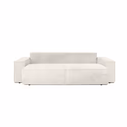 Sofa rozkładana z pojemnikiem PILLOW - jasny beżowy