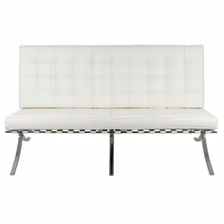 Sofa 3-osobowa BARCELON PRESTIGE PLUS - biały