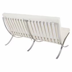 Sofa 3-osobowa BARCELON PRESTIGE PLUS - biały