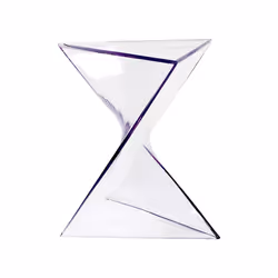 Stolik ZIK 40x43 - transparentny