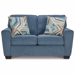 Sofa 2-osobowa CASHTON 4060535 - niebieski