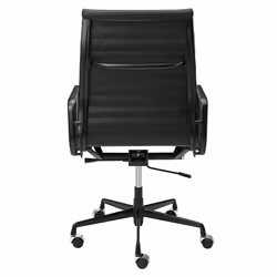 Fotel biurowy AERON PRESTIGE PLUS skóra naturalna - czarny