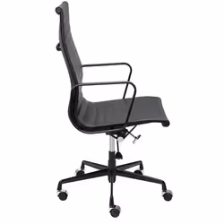 Fotel biurowy AERON PRESTIGE PLUS skóra naturalna - czarny
