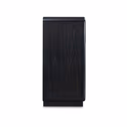 Komoda ROWANBECK B821-31, 7 szuflad - czarny