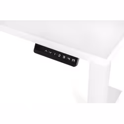 Biurko regulowane FIGHTER SINGLE DESK 160x70 - biały
