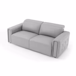 Sofa 3-osobowa rozkładana MONACO pikowane boki z opcją cargo