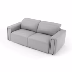 Sofa 3-osobowa rozkładana MONACO gładkie boki z opcją cargo