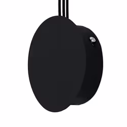 Lampa ścienna FLUSSO WALL 3 - czarny
