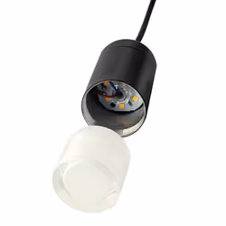 Lampa wisząca FLUSSO LINE 6 - czarny