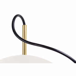 Lampa wisząca CAPRI LINE - biały/złoty