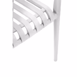 Krzesło z tworzywa STRIPS - biały