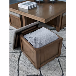 Stolik kawowy z pufami BOARDERNEST T738-20