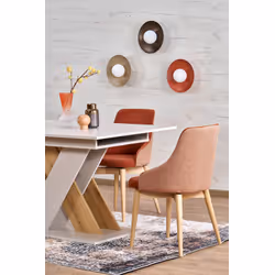 Stół rozkładany XARELTO 130/175x85 - kaszmir/dąb cremona