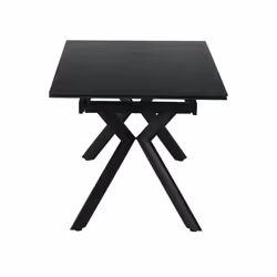 Stół rozkładany NORTON 160/240x90 - czarny mat