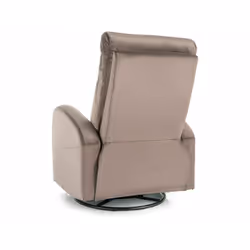 Fotel rozkładany OLIMP Velvet - cappuccino Bluvel 38