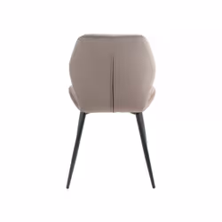 Krzesło tapicerowane welurowe RICK Velvet - cappuccino Bluvel 38