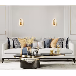 MOOSEE Lampa ścienna JEWEL - złoty