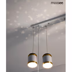 MOOSEE Lampa wisząca STARS - biały