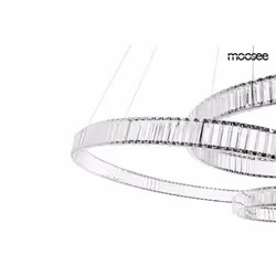 MOOSEE Lampa wisząca WAVE 160A - chrom