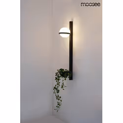 MOOSEE Lampa ścienna PLANT WALL - czarny