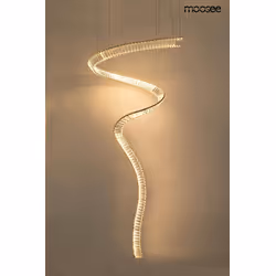 MOOSEE Lampa wisząca WAVE CORDON 1A - chrom