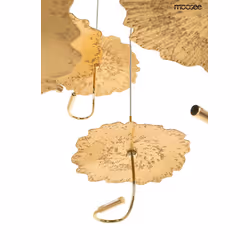 MOOSEE Lampa wisząca LEAFS DISC - złoty