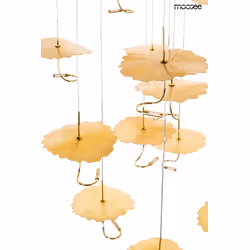MOOSEE Lampa wisząca LEAFS DISC - złoty