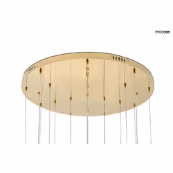 MOOSEE Lampa wisząca LEAFS DISC - złoty