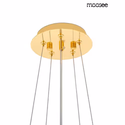 MOOSEE Lampa wisząca TUBS 10 - złoty