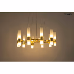 MOOSEE Lampa wisząca TUBS 10 - złoty