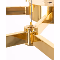MOOSEE Lampa wisząca TUBS 10 - złoty