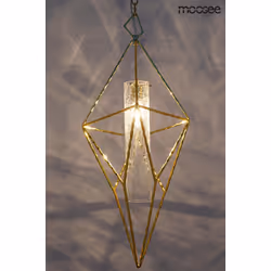 MOOSEE Lampa wisząca HAVANA L - złoty
