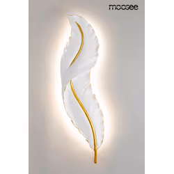 MOOSEE Lampa ścienna IKAR 80 - biały/złoty