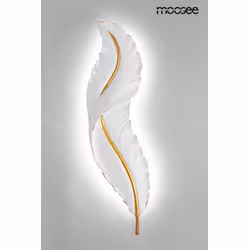 MOOSEE Lampa ścienna IKAR 80 - biały/złoty